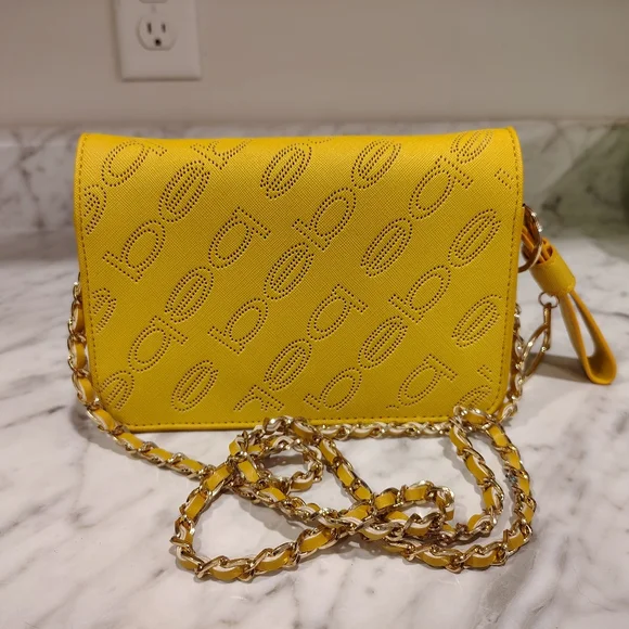 Bebe Nayeli Perforated Logo Crossbody Bag - Picture 2 of 6